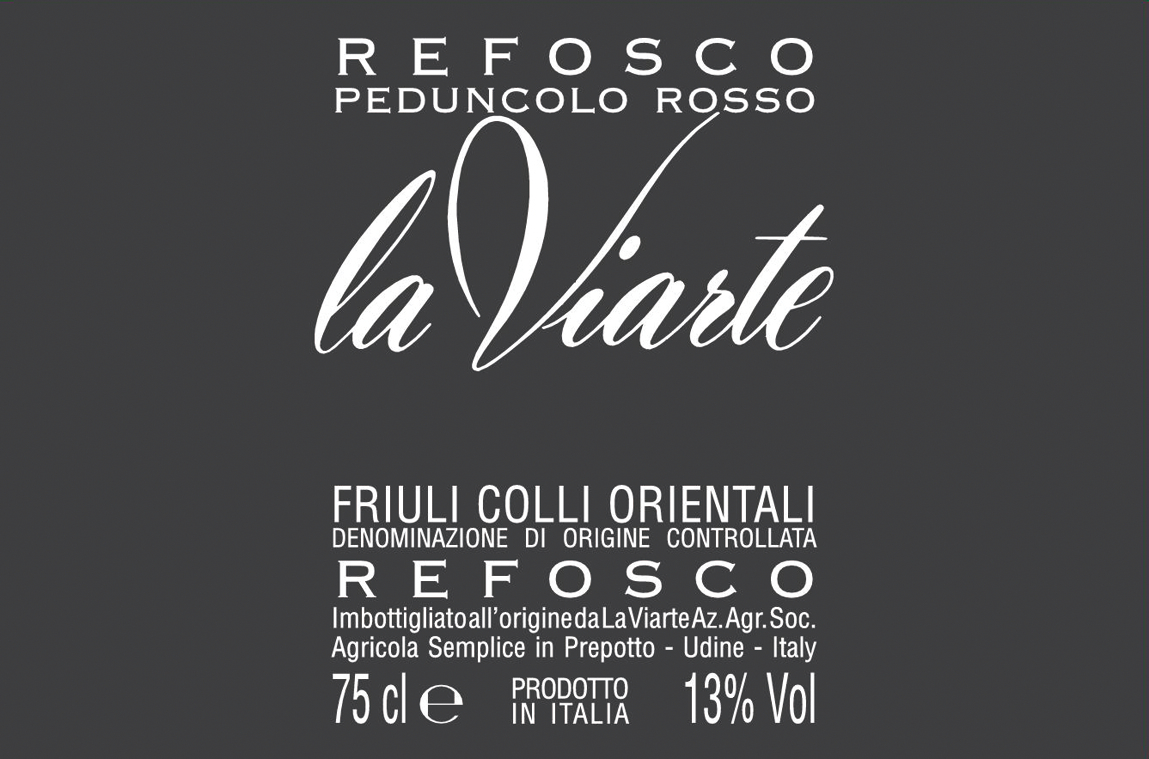 Refosco dal Peduncolo Rosso 2010