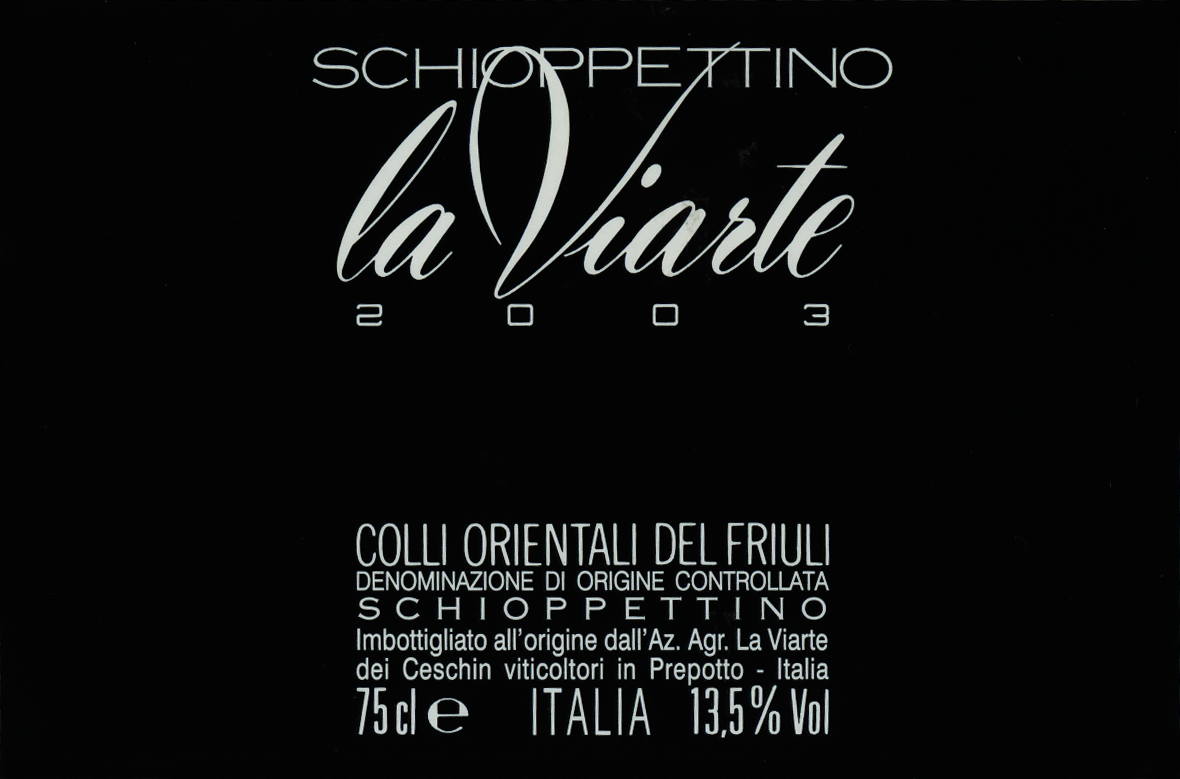 Schioppettino di Prepotto 2005