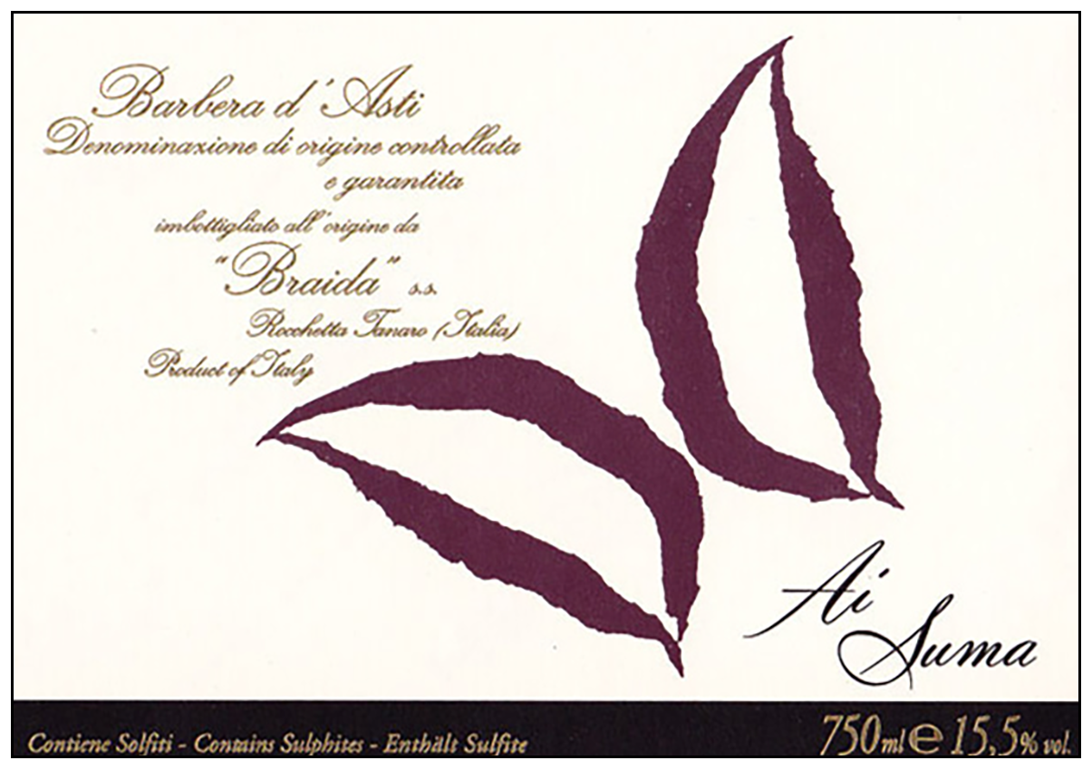 Ai Suma Barbera d'Asti 2012