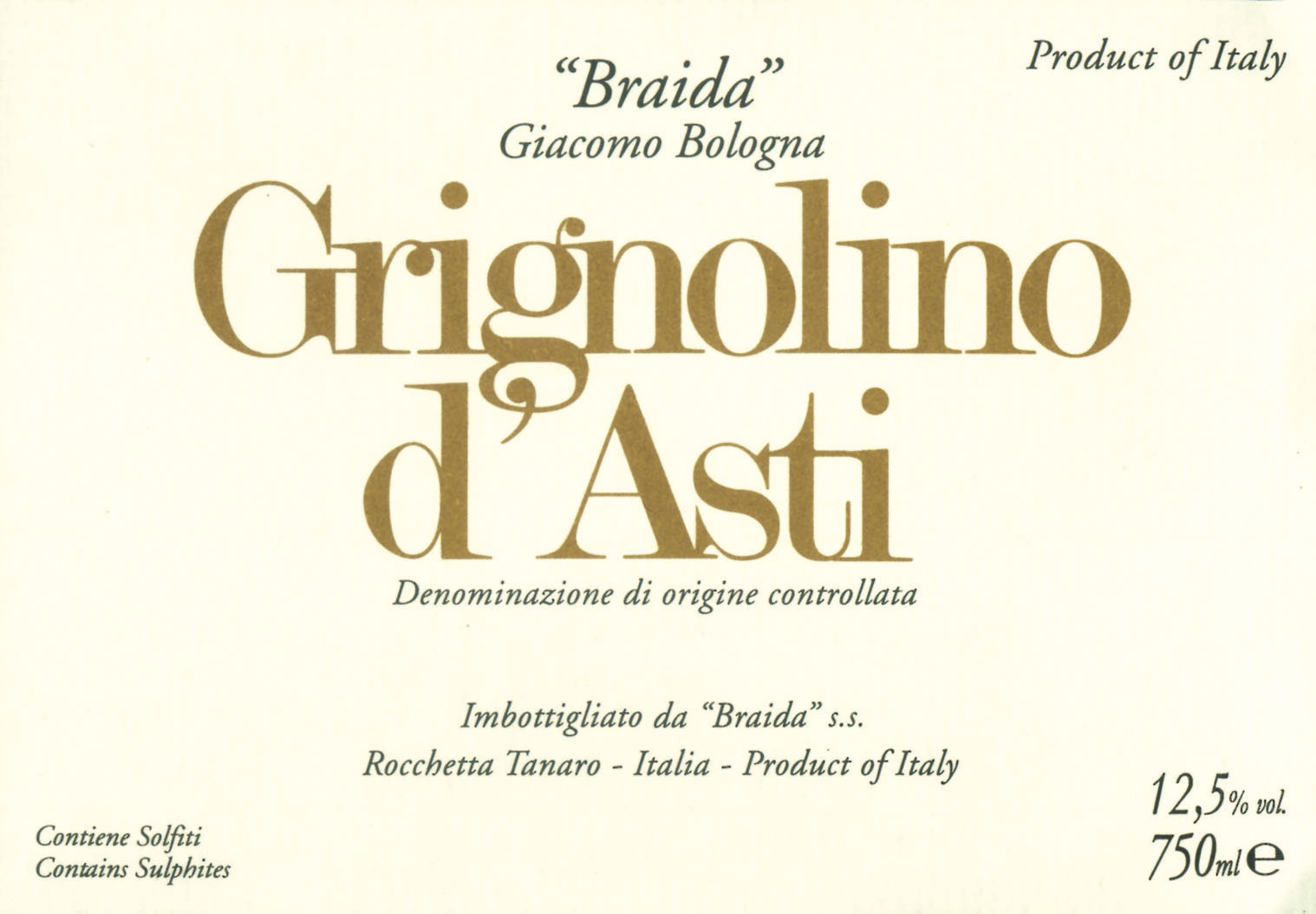 Grignolino d'Asti 2013