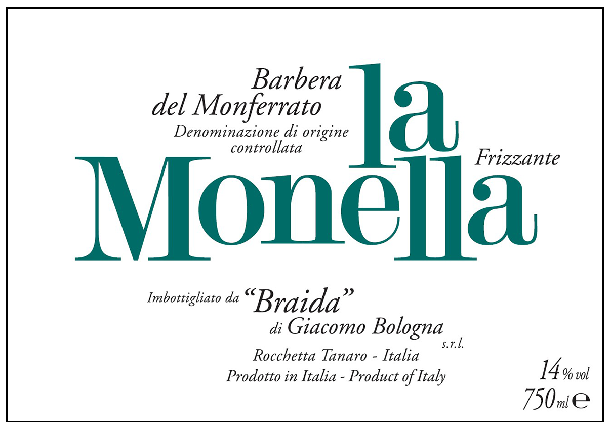 La Monella Barbera del Monferrato 2011