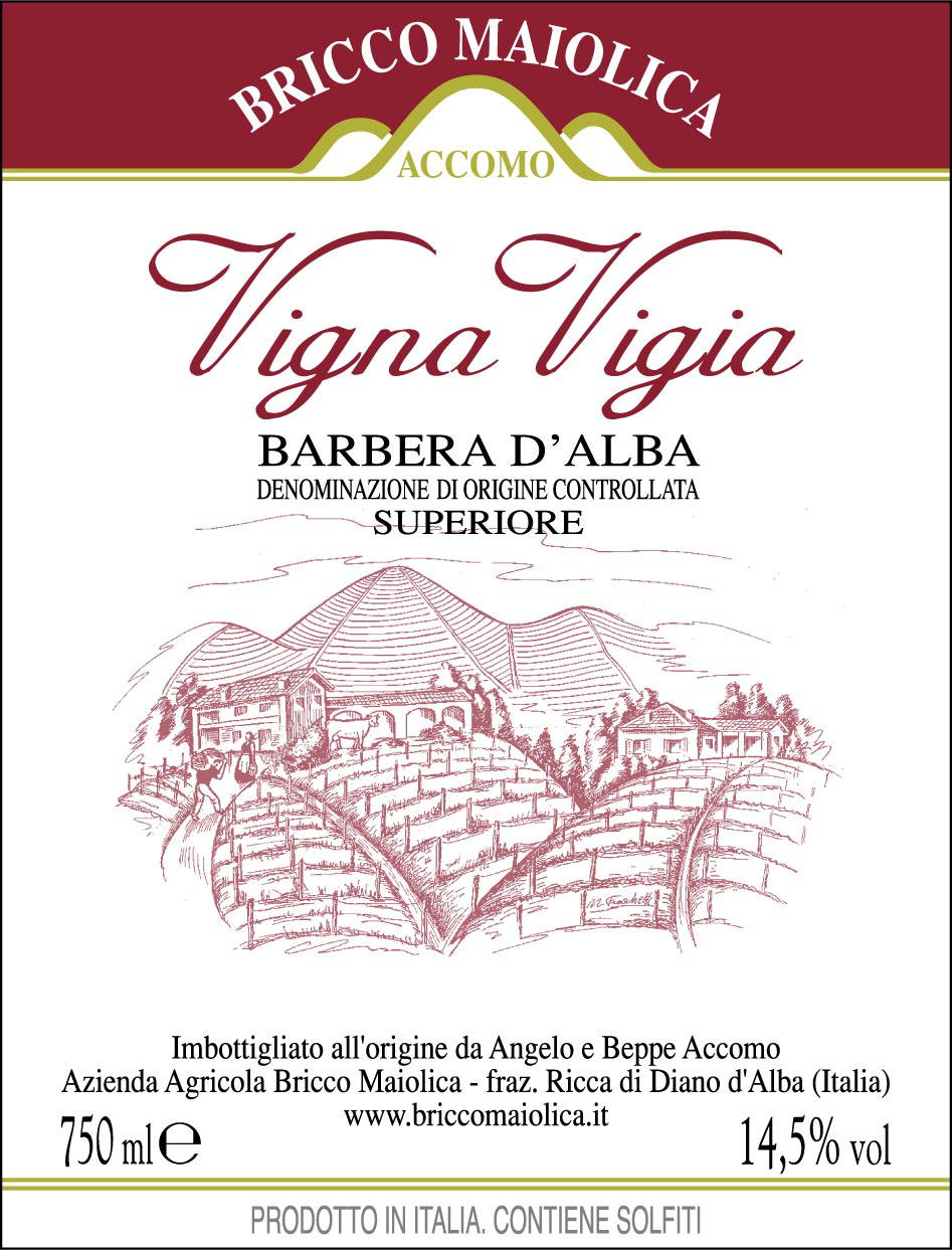 Barbera Vigna Vigia 1994