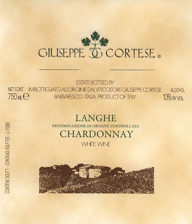 Chardonnay Langhe 1996