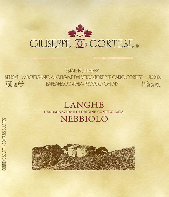 Nebbiolo Langhe 1995