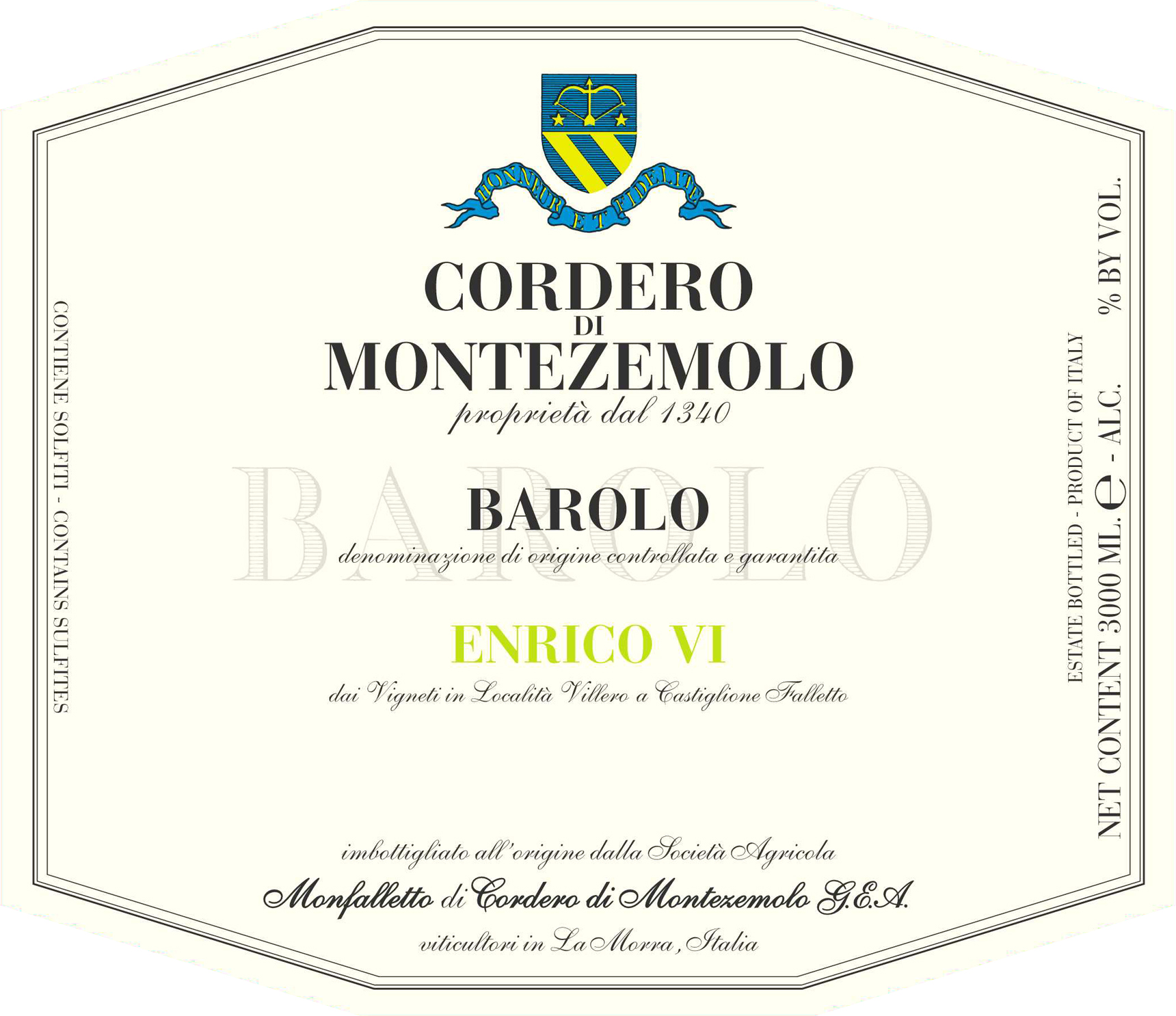 Barolo Enrico VI 2004
