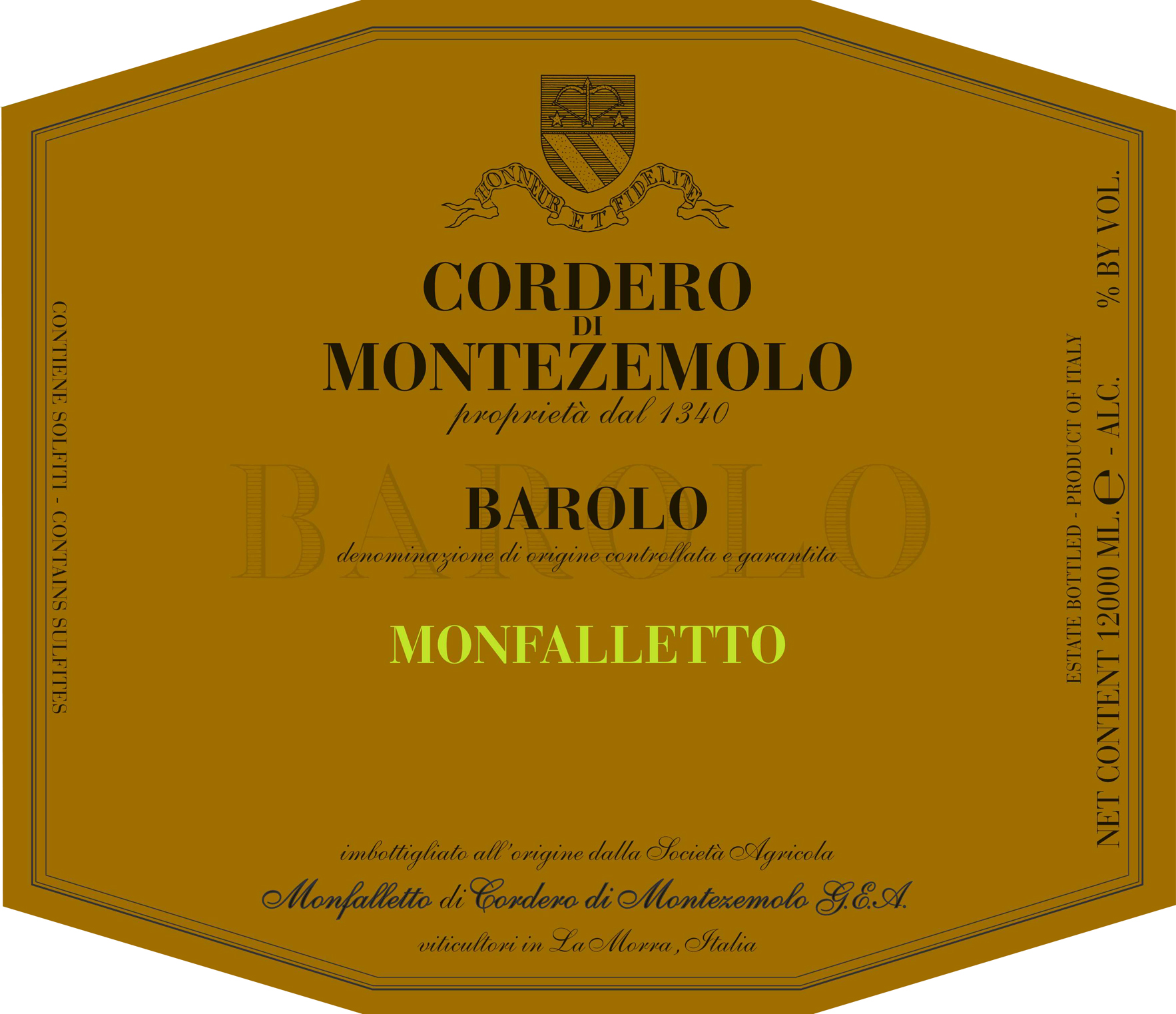 Barolo Monfalletto 2007