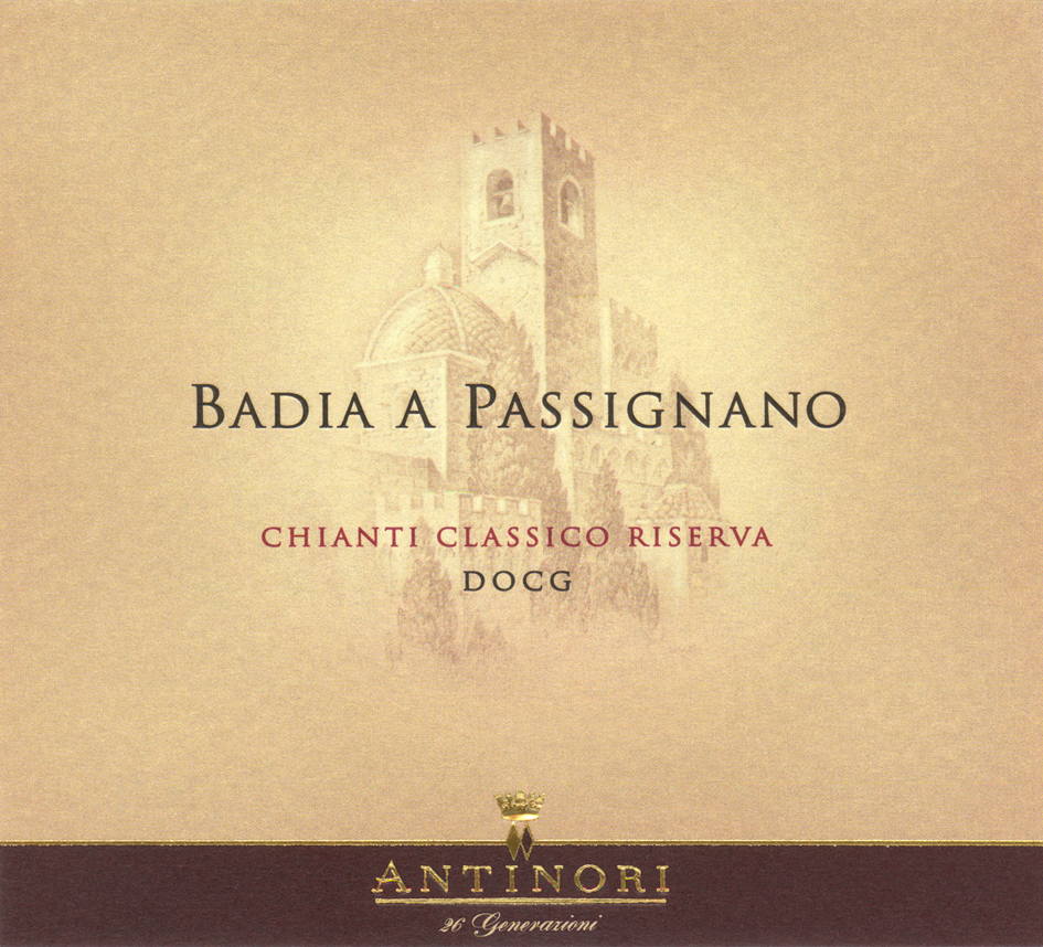Badia a Passignano Chianti Classico Riserva 2007
