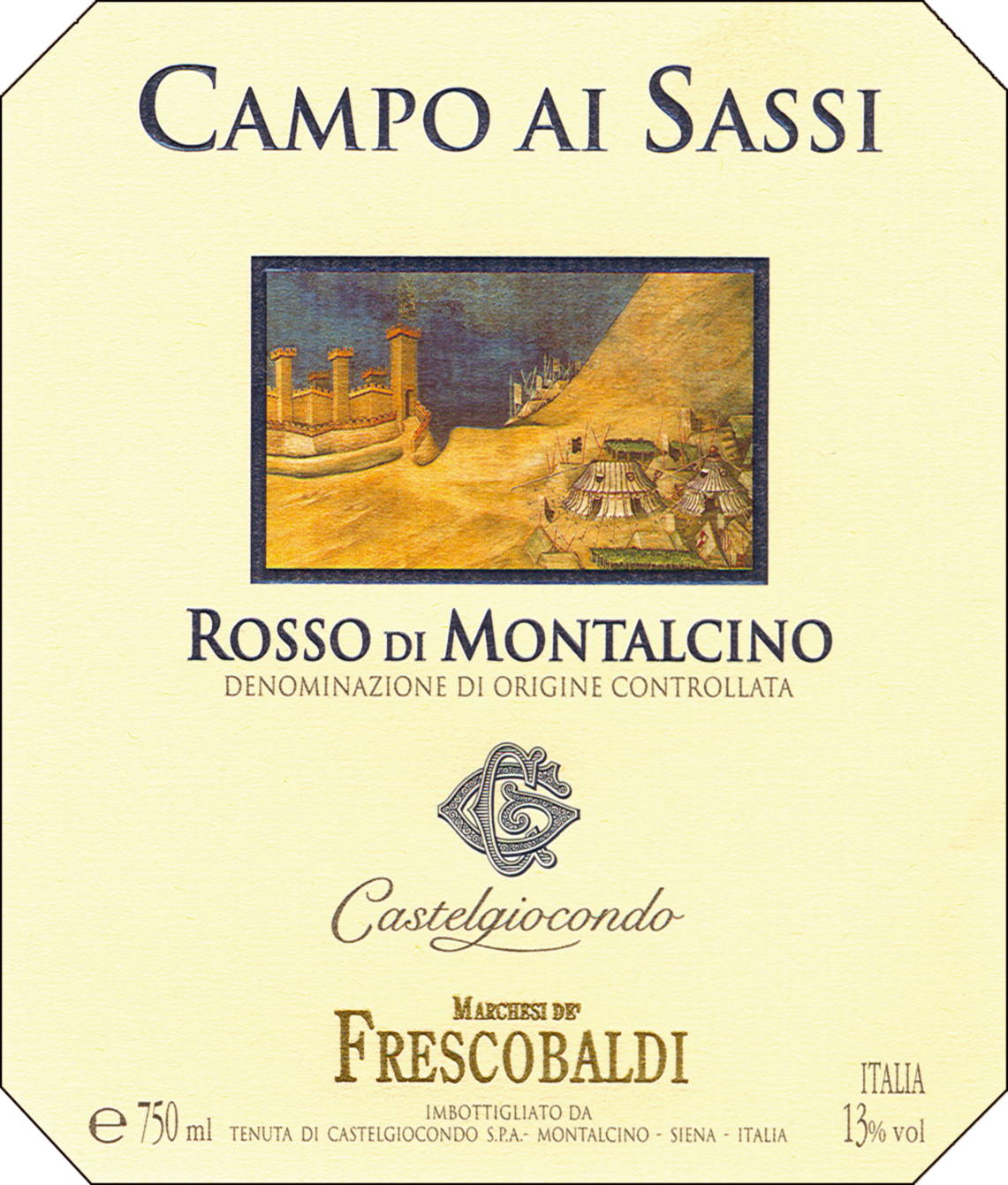 Rosso di Montalcino Campo ai Sassi 2014