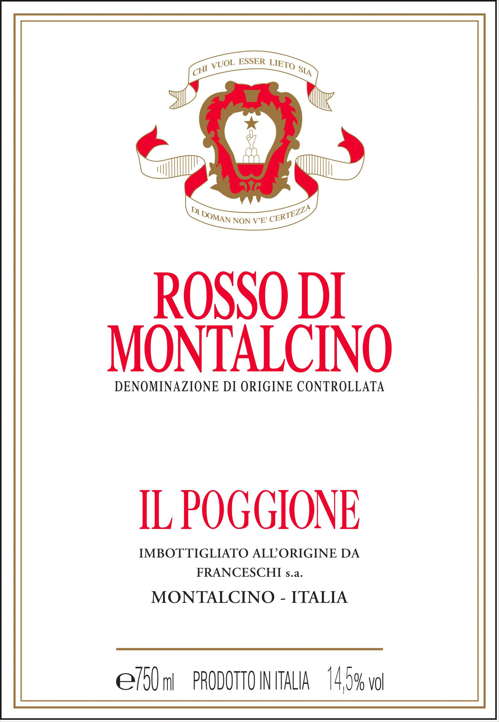 Rosso di Montalcino Doc 2009