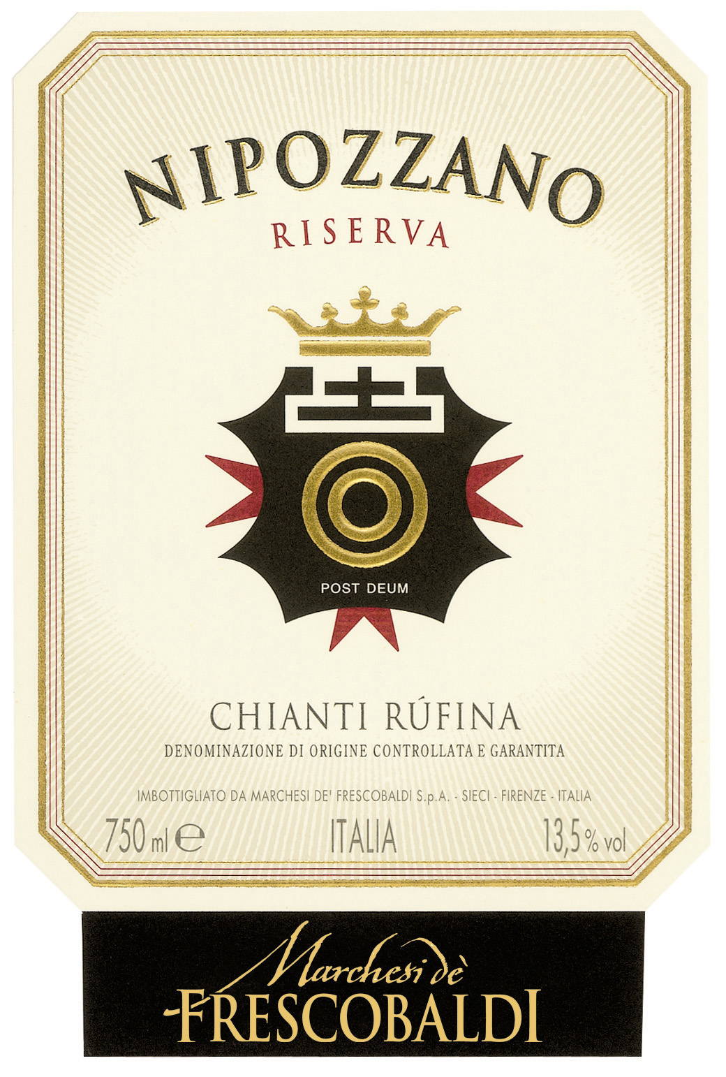 Chianti Rufina Riserva Castello di Nipozzano 2015