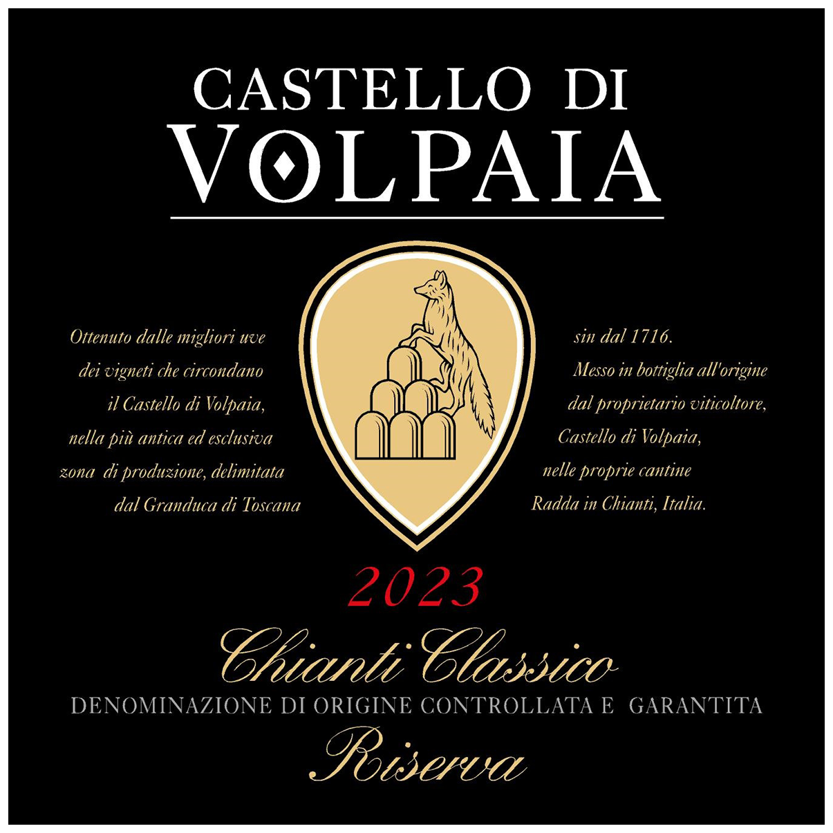 Chianti Classico Riserva Docg 2013