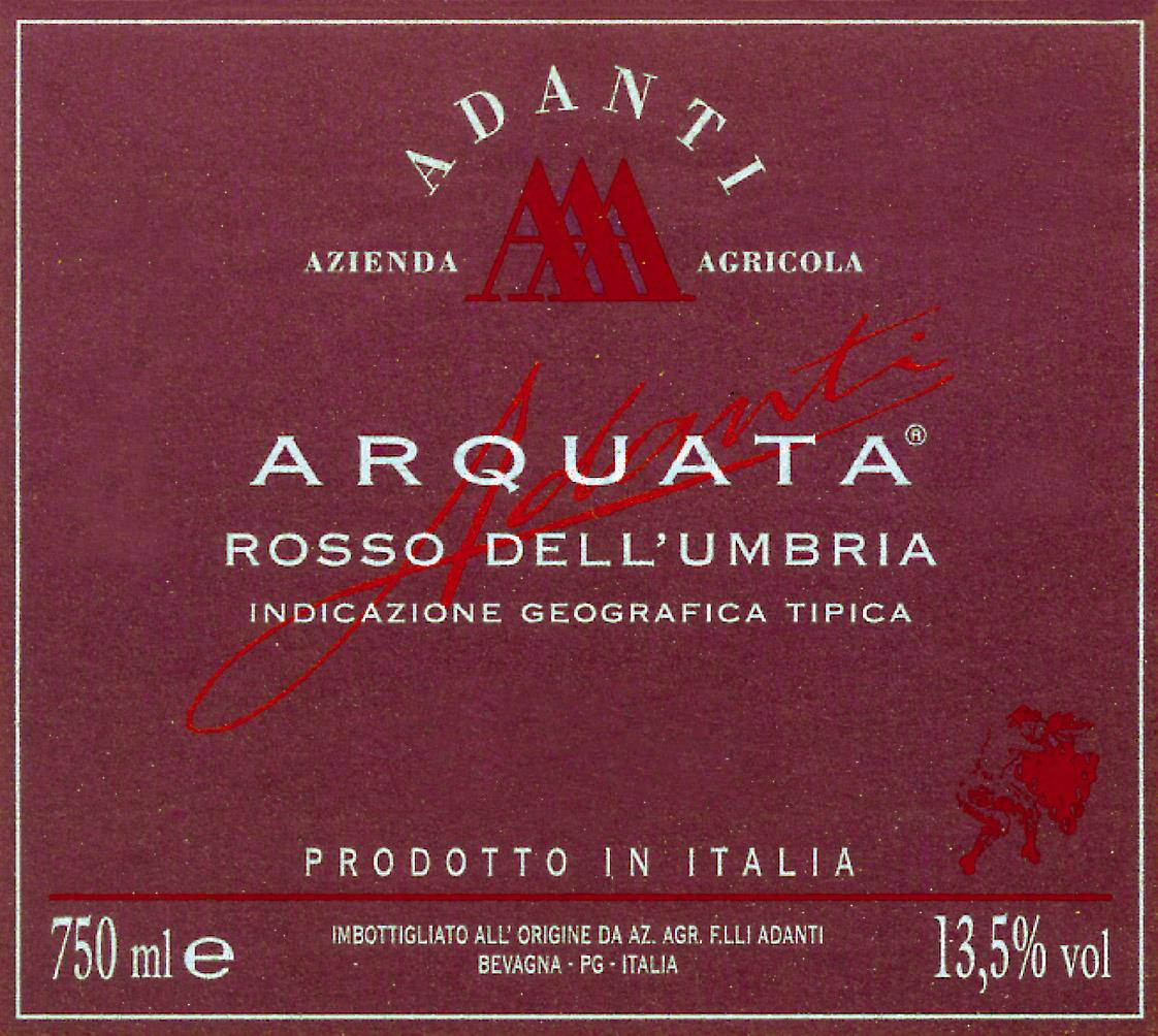 Rosso dell'Umbria Arquata 1994