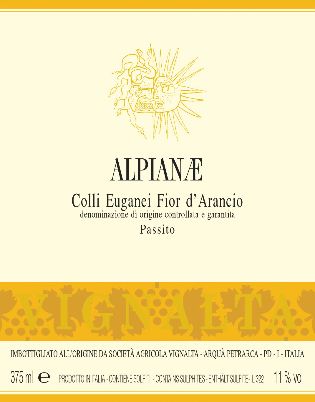 Alpianae Moscato Fior d'Arancio 2014