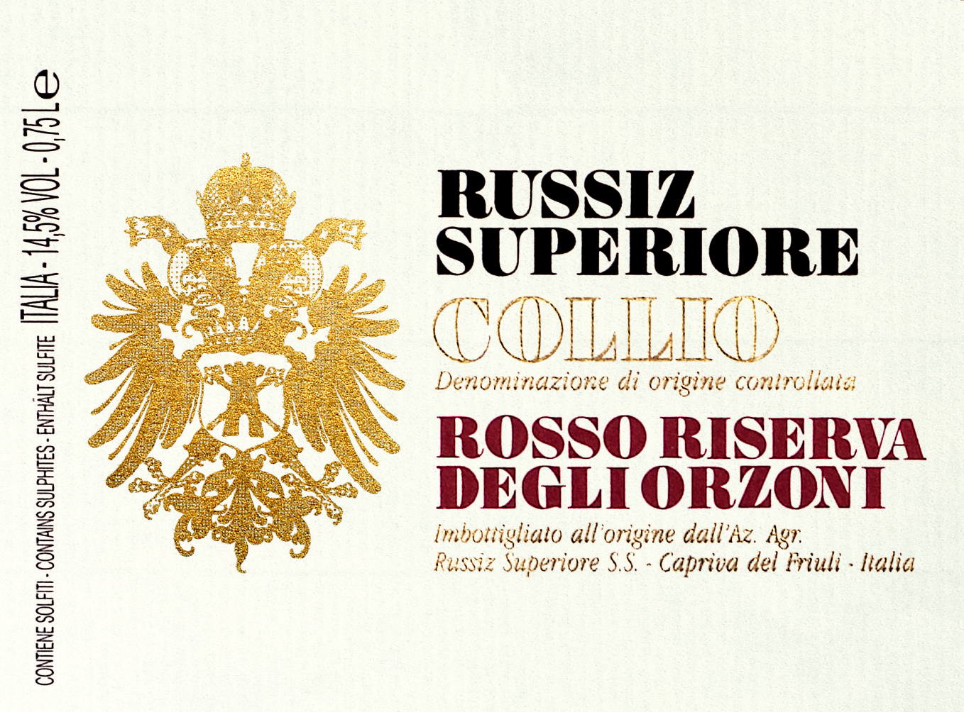 Riserva degli Orzoni 2008