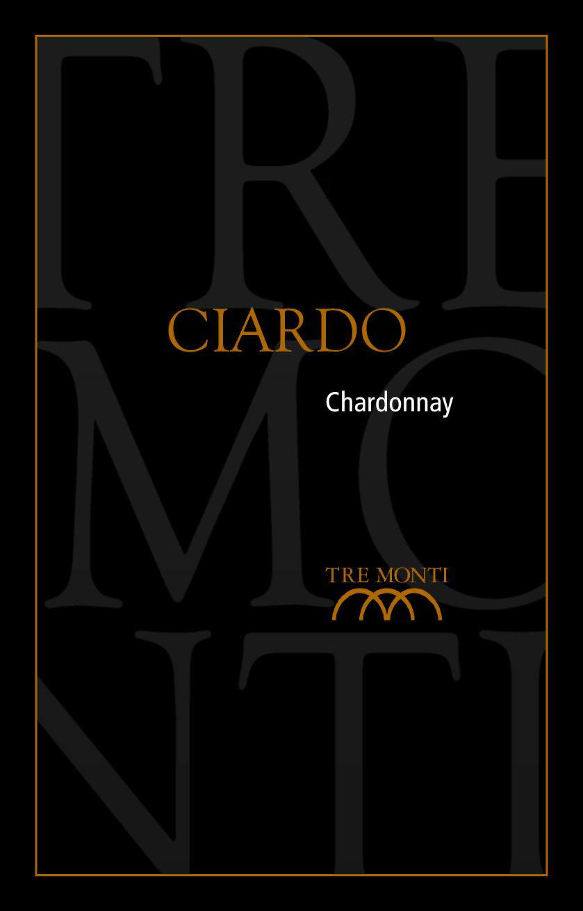 Chardonnay Ciardo 2012