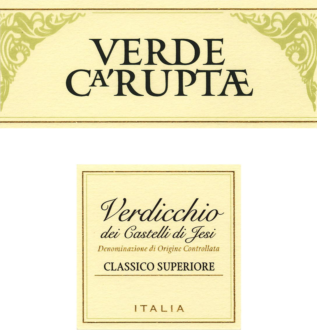 Verde Ca' Ruptae Verdicchio dei Castelli di Jesi Doc Classico Superiore 2012