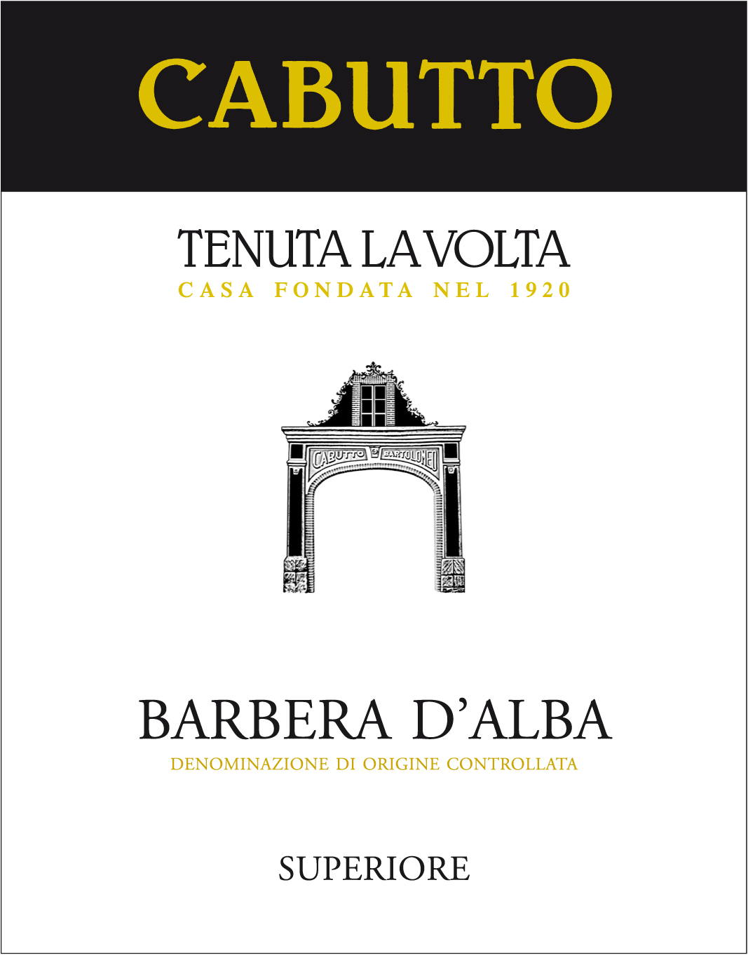 Barbera d'Alba Superiore Tenuta La Volta 2008