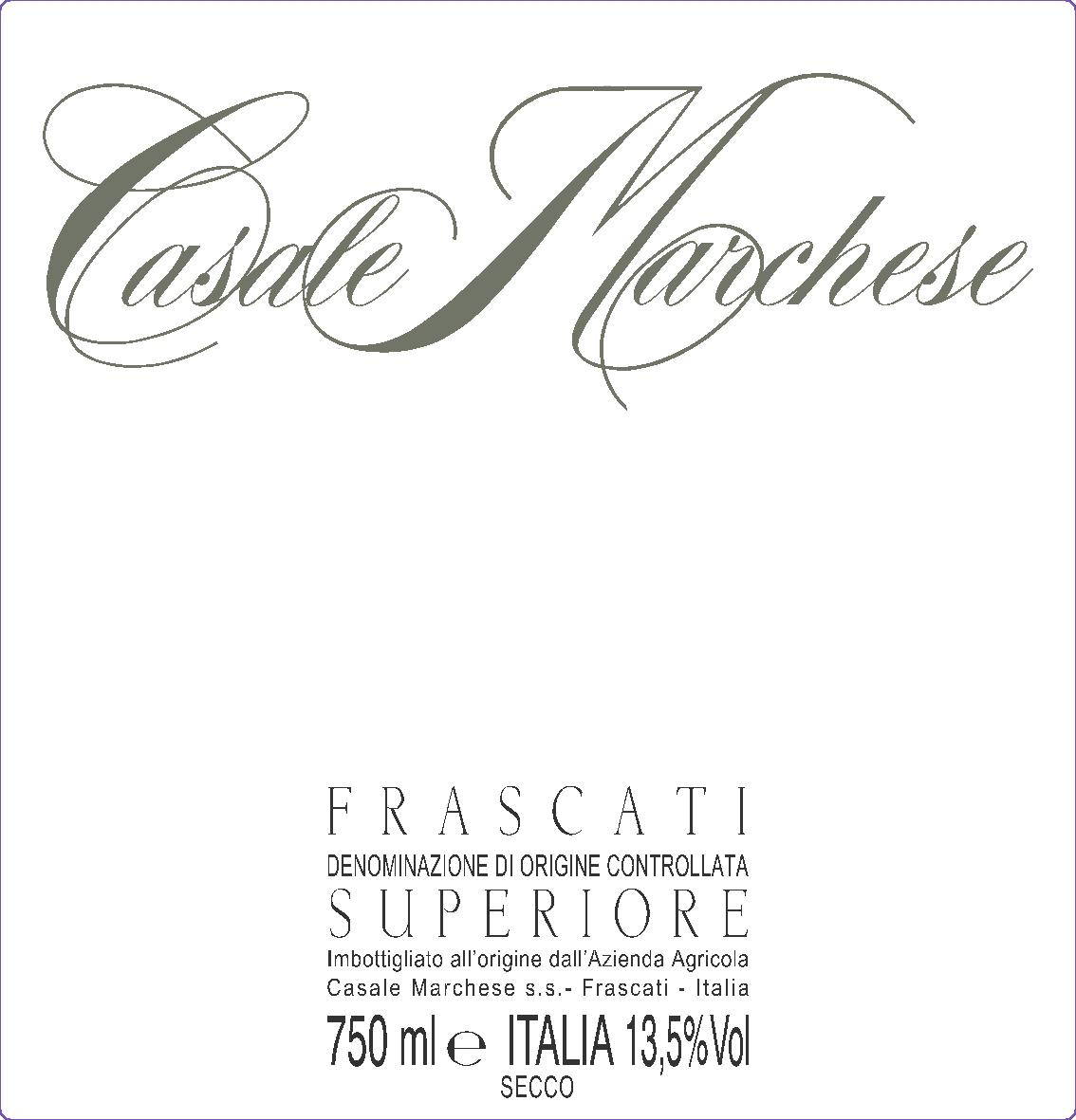Frascati Superiore Docg 2009