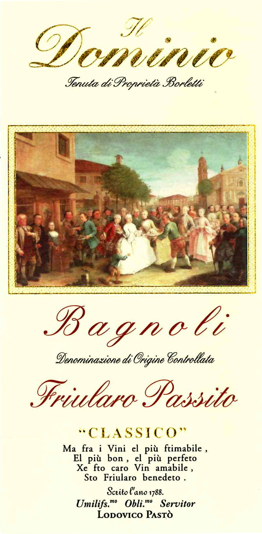 Friularo Passito Bagnoli 1995