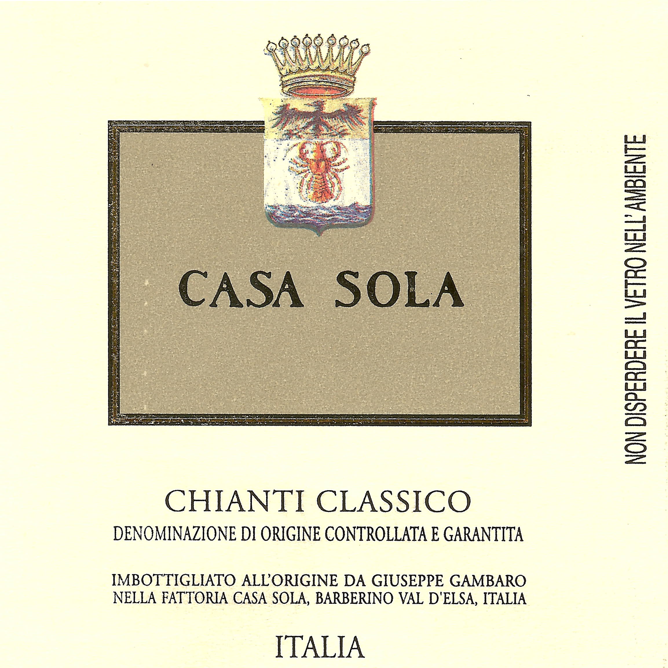 Chianti Classico Casa Sola 2007