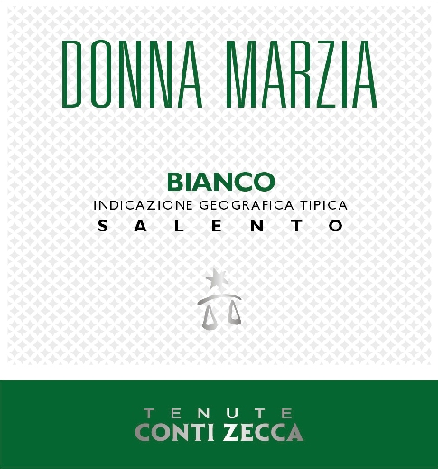 Bianco Igt Salento Donna Marzia 2008
