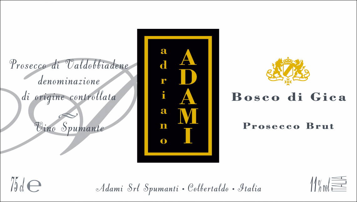 Prosecco Brut Bosco di Gica sa
