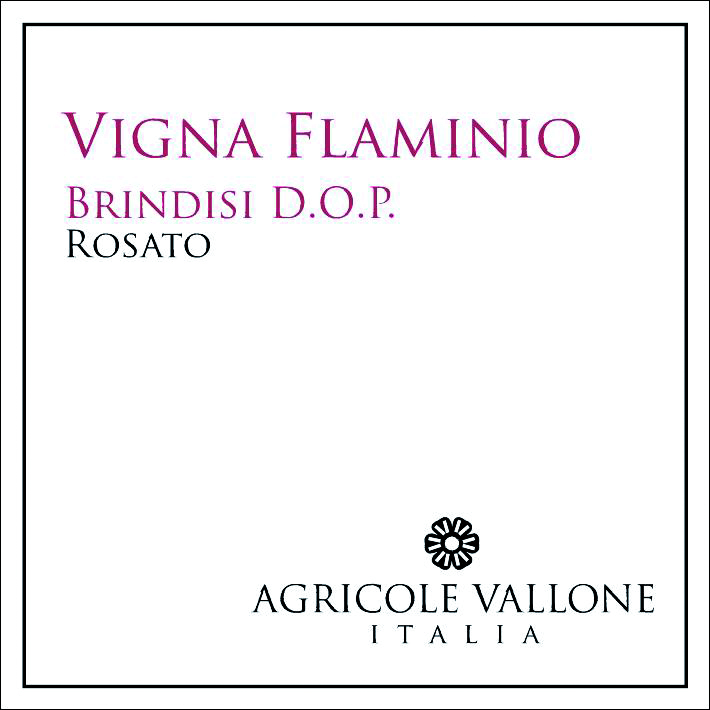 Rosato Doc Brindisi Vigna Flaminio 2013