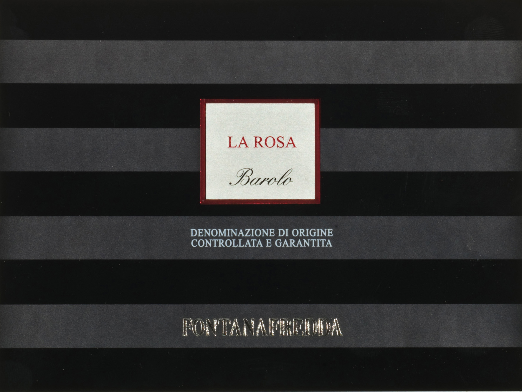 Barolo Fontanafredda Vigna La Rosa 2011