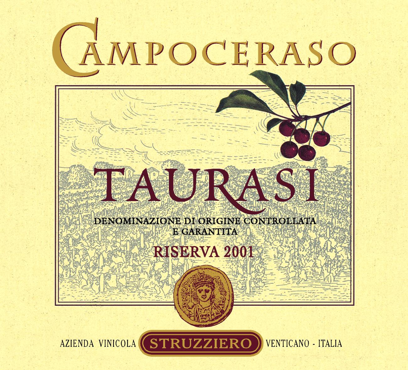 Taurasi Campoceraso Riserva 2001
