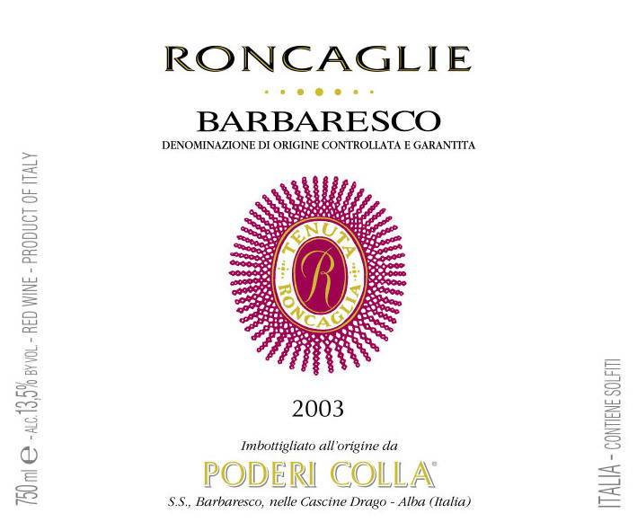 Barbaresco Roncaglie 2013