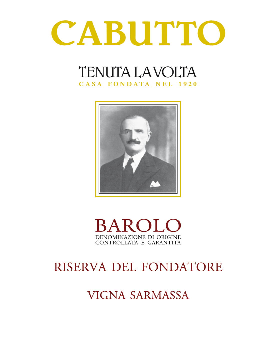 Barolo Riserva del Fondatore 2003