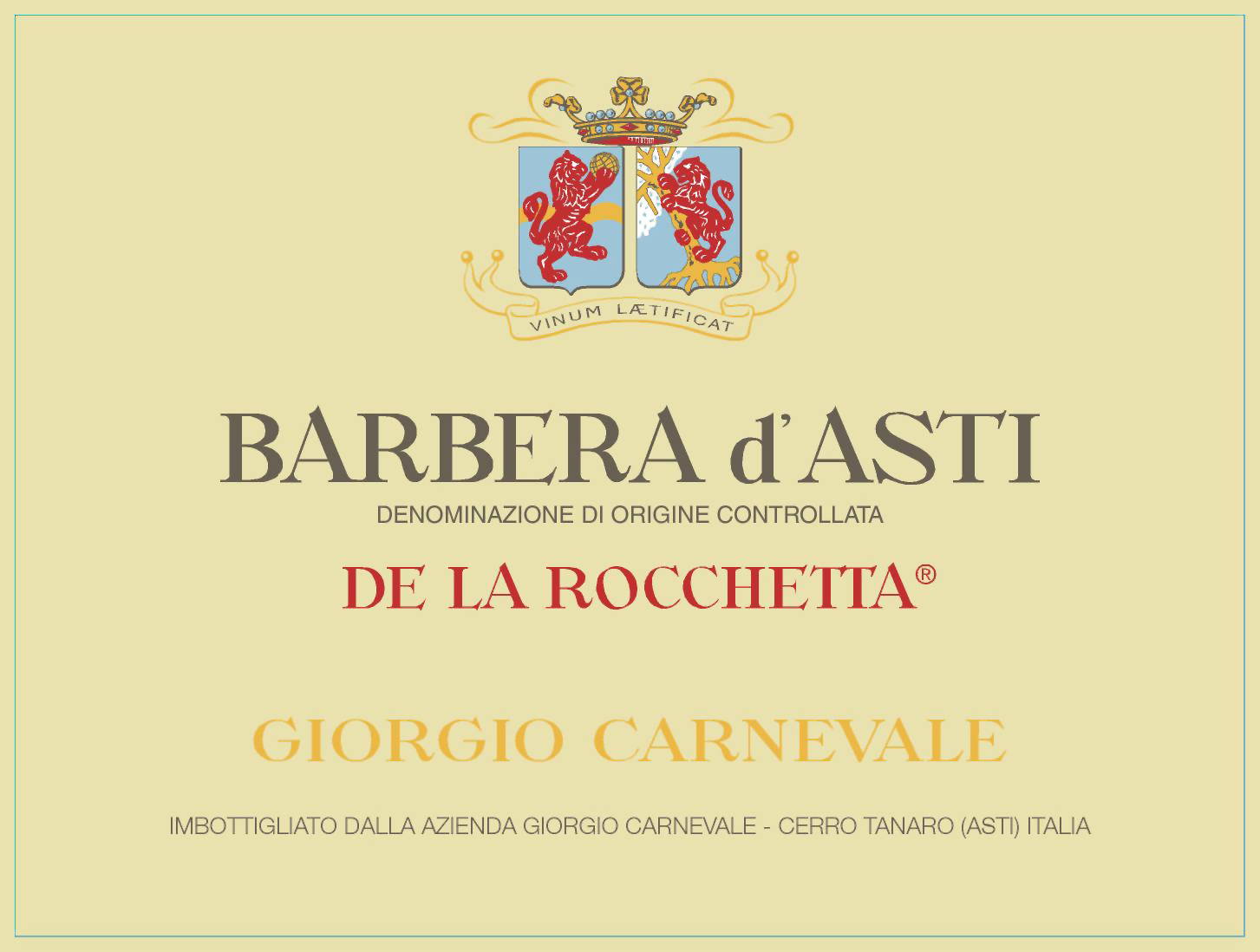 Barbera d'Asti De La Rocchetta 1996