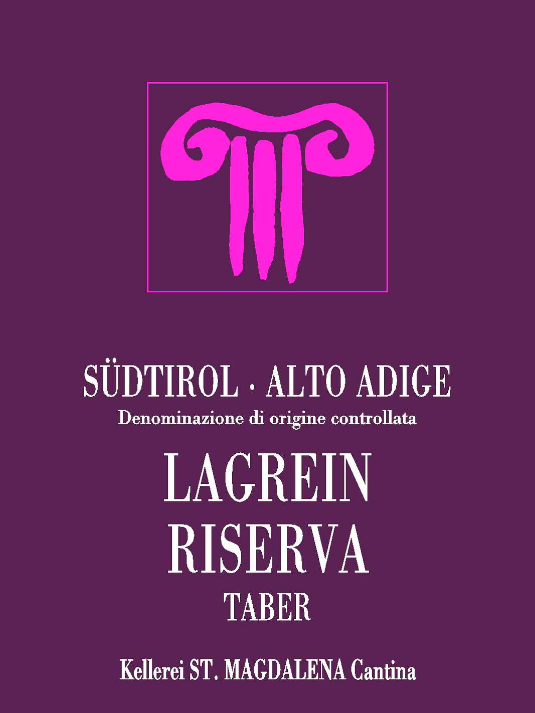 Lagrein Riserva Taber 2000