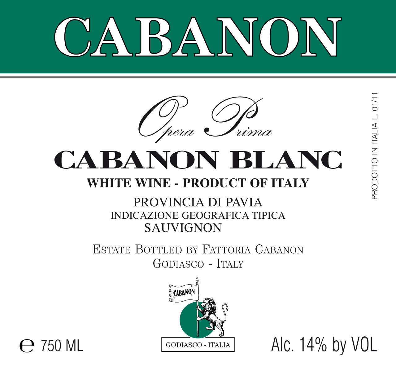Cabanon Blanc 2009