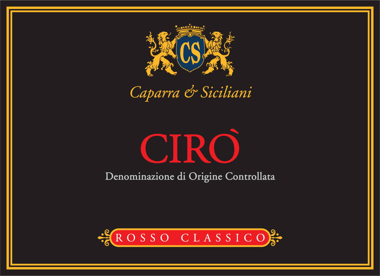 Cirò Rosso Classico 2019