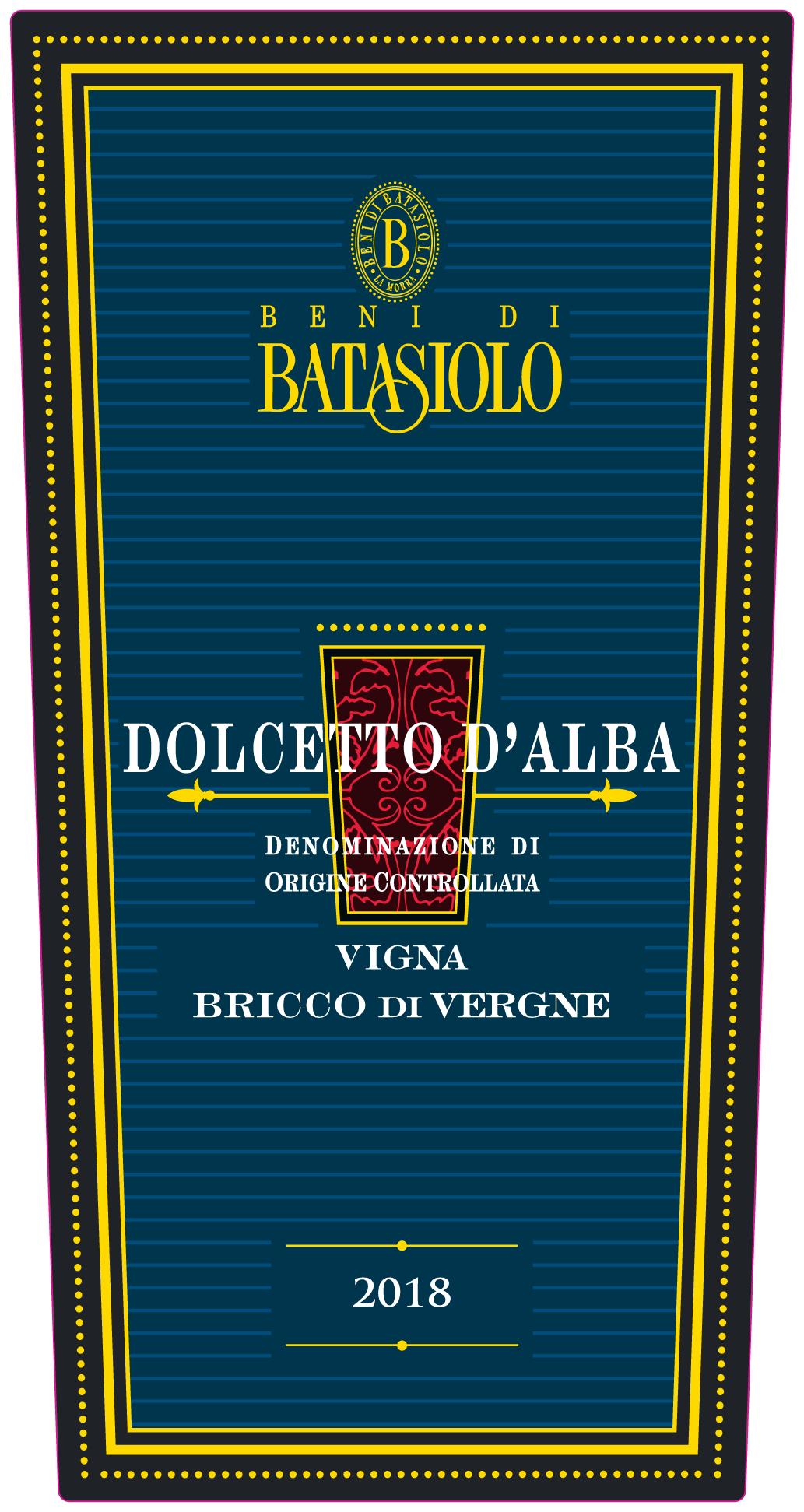 Dolcetto d'Alba Bricco di Vergne 1996
