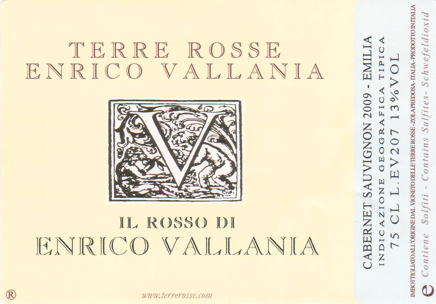 Il Rosso di Enrico Vallania 2009