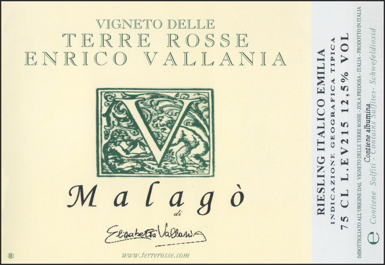 Malagò di Elisabetta Vallania 2016