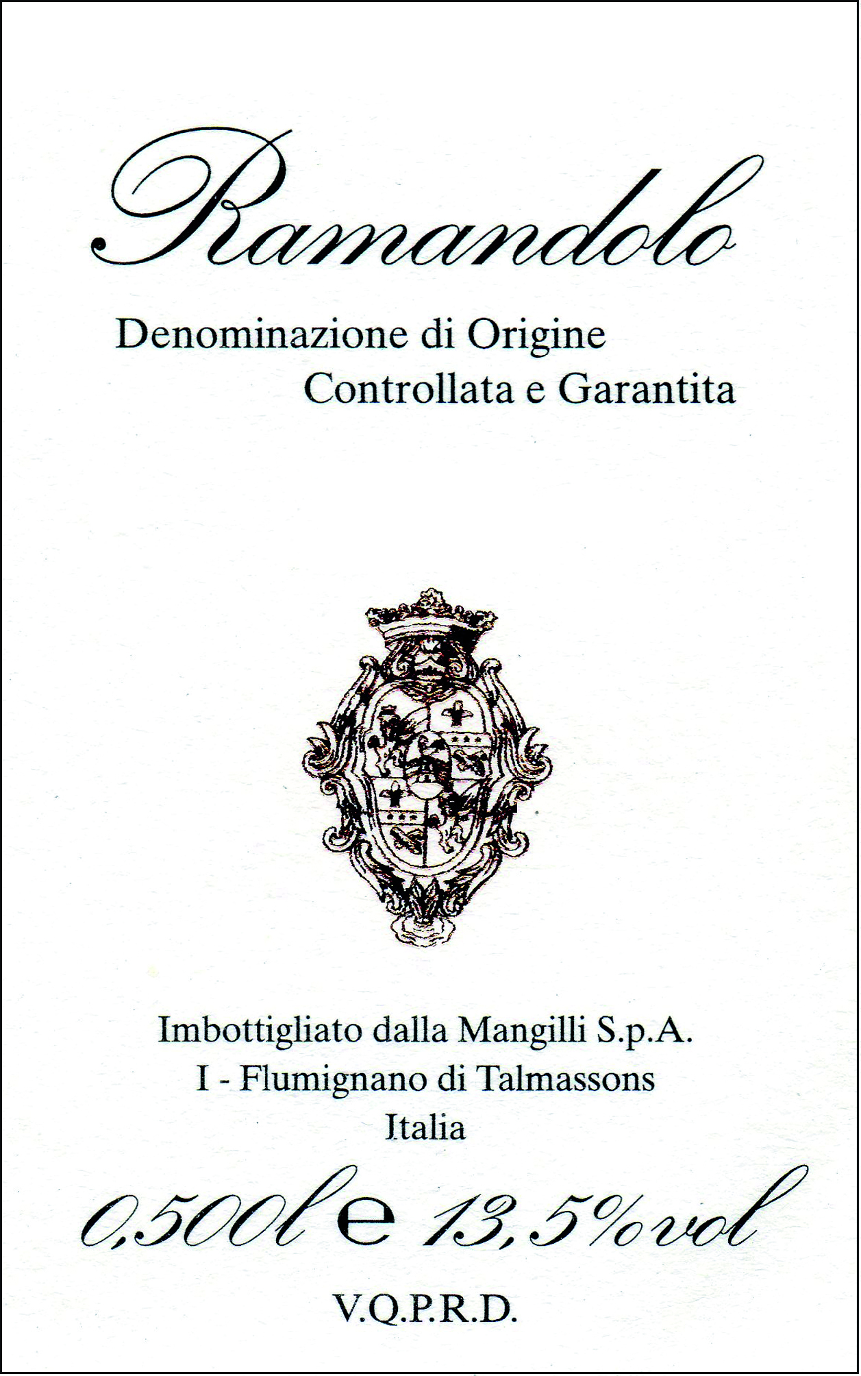 Ramandolo Doc Colli Orientali del Friuli 2008
