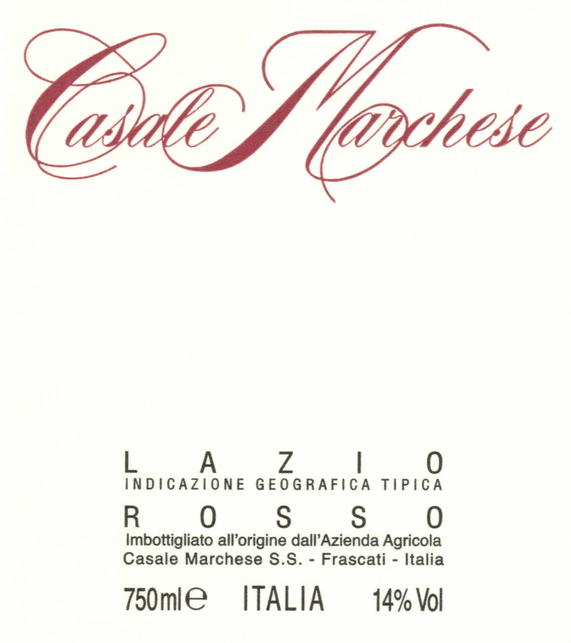 Rosso Casale Marchese 2010