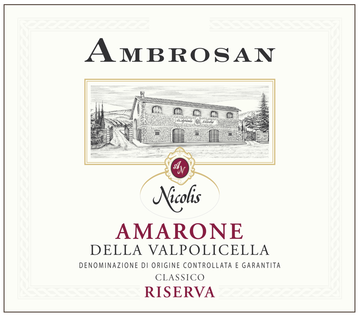 Amarone Classico Docg Riserva Ambrosan 2004