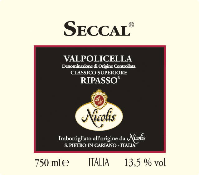 Valpolicella Ripasso Seccal 2017