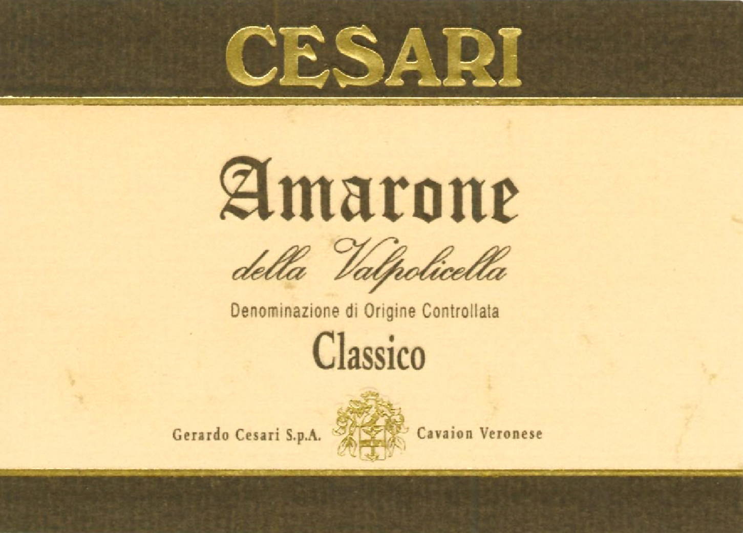 Amarone della Valpolicella Classico Docg 2012