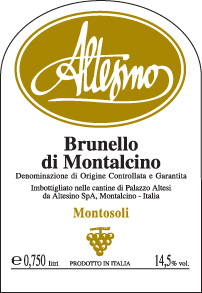 Brunello di Montalcino Montosoli 2003