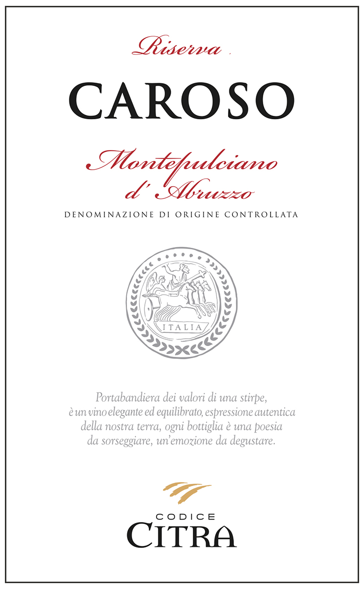 Caroso Montepulciano d'Abruzzo Riserva 2008
