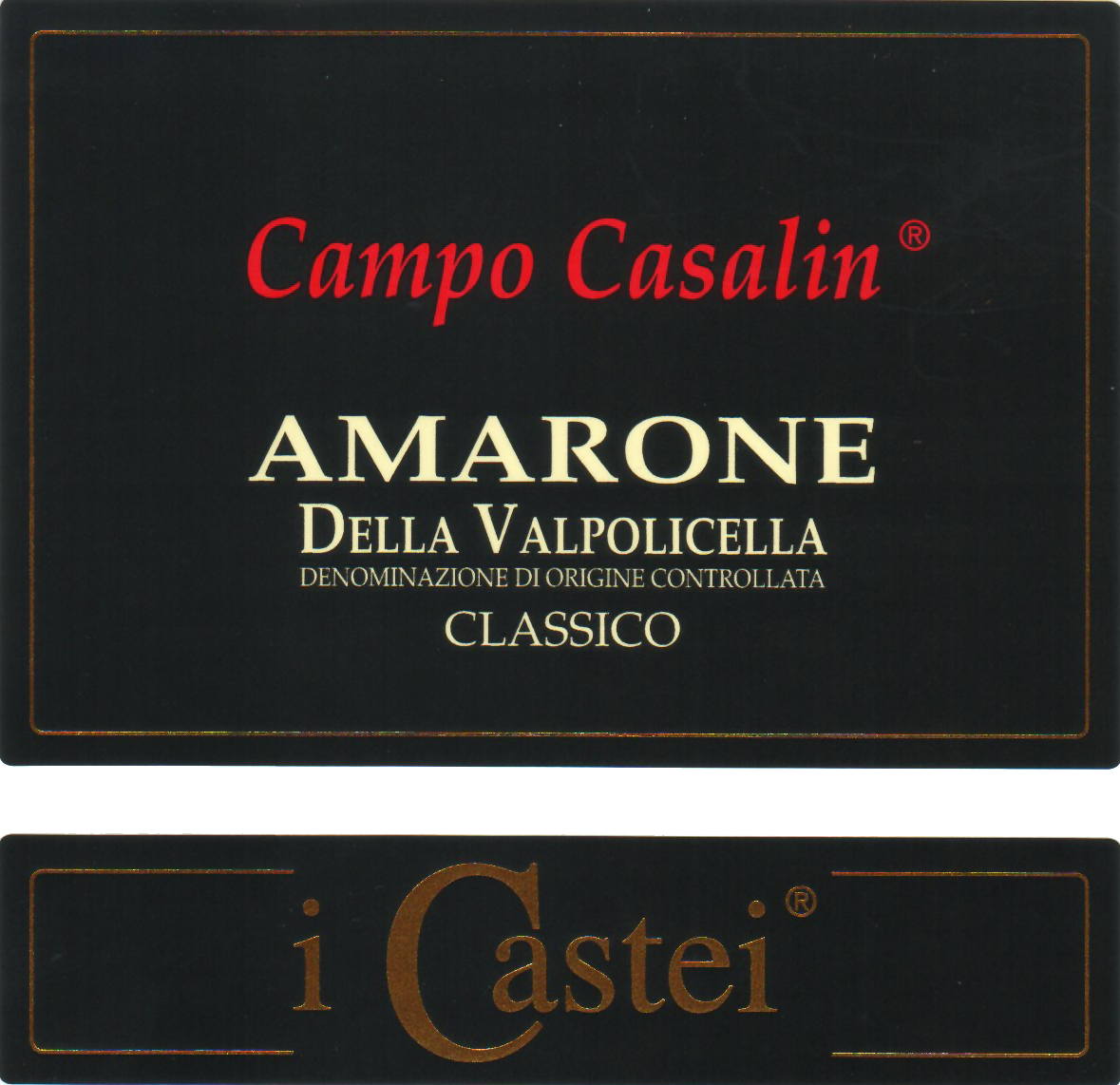 i Castei Campo Casalin Amarone Classico Docg 2004