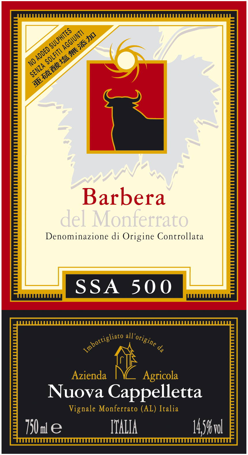 Barbera del Monferrato 1997