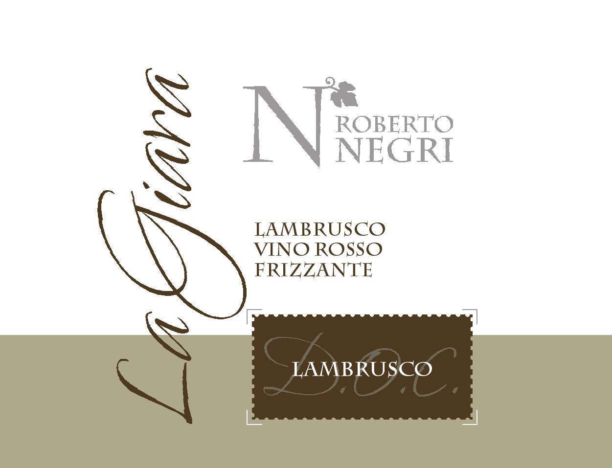 Lambrusco La Giara