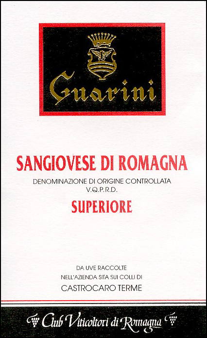 Sangiovese di Romagna Superiore 1997