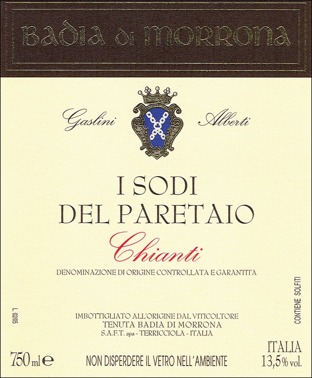 Chianti I Sodi del Paretaio 2016